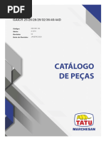 Catalogo Pecas Grade Tatu Gaicr 28X28 - Frota 1152