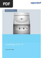 Service Manual - Centrifuge 5427 R - Eng