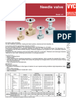 VYC 147 Needle Valve