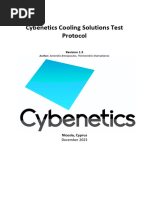 Cybenetics Cooling Solutions Test Protocol - en