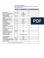 Technical Compliance Sheets