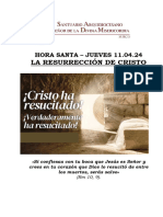 04 2024 SDM Folleto Hora Santa LA RESURRECCIÓN