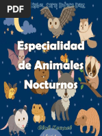 Especialidad de Animales Nocturnos