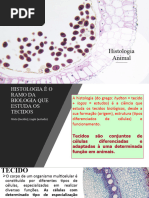 Aula 1 - Histologia Animal - INTRODUÇÃO