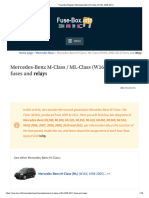 Fuse Box Diagram Mercedes-Benz M-Class (W164 2006-2011)