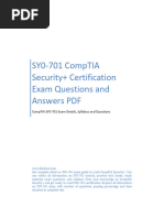 SY0-701 CompTIA Security+ Certification Exam Questions and Answers PDF - PDF Room