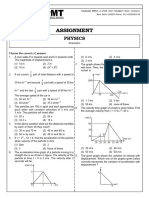 01 Kinematics Assignment