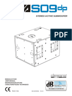 DB Technologies Dvas 09 DP Manual