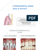 SK3 Jaringan Periodontal & Penyakitnya PD Anak Drg. DIni