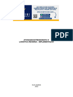 Atividade Extensionista IV - Logística Reversa - Implementação