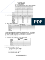 Excel Project 3