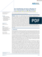 Radio Science - 2020 - Zhang - Adaptive Beamforming and Power Allocation For MmWave Communication in High Speed Railway