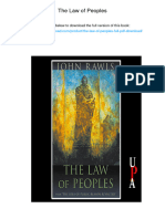 The Law of Peoples. 