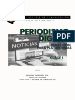 Clase 1 - Periodismo Digital