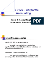 Topic 9 - Accounting For Investments in Associates