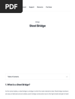 Solution - Steel Bridge