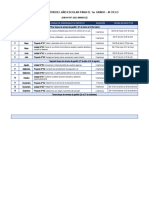 1° Grado - Matriz Planificación