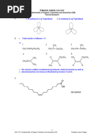 2021 Fundamentals of Organic Chemistry and Isomerism Tutorial (H2) (Ans Only)