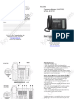 KX NT553 NT556 NT551 User Guide Booklet 1