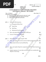 Be - Information Technology Engineering - Semester 3 - 2023 - May - Logic Design and Computer Organization LD Co Pattern 2019