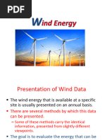 Presentation of Wind Data