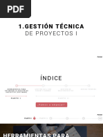 Gestión Técnica de Proyectos I