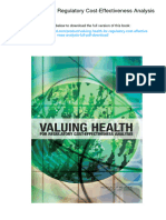 Valuing Health For Regulatory Cost-Effectiveness Analysis. ISBN 0309100771, 978-0309100779