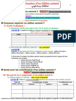 1ere AC S1 Exploration D'un Milieu Naturel Cours 2023 2024