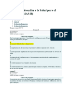 Modelo de Atención A La Salud para El Bienestar Evaluacion Diagnostica