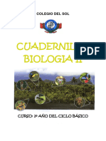 Cuadernillo Biolog-A 2 A-O Colegio Del Sol 2024