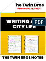 Writing and City Life Class 11 History Notes by The Twin Bros