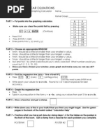 Linear Numeracy #2