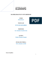 TELECLASE - FINANZAS - Punto de Equilibrio