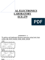 ECE 279 (Exp. 1 To Exp 10)