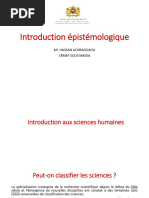 Introduction Épistémologique