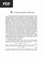 6 Cardinal Spline Wavelets 1992 Wavelet Analysis and Its Applications