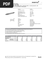 Mini Cylinder, ISO 6432, Series MNI: Technical Remarks