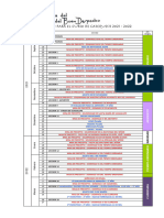 Calendario Ciclo 2021 - 2022 de Catequesis