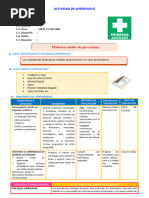 D5 A2 SESION ARTE Elaboran Señales de Prevención.