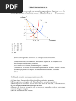 Ejercicios Monopolio I