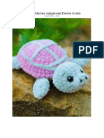 Tortuga Marina Amigurumi Patron Gratis