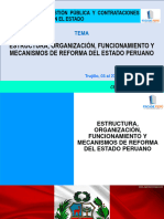 Estructura y Funcionamiento Del Estado Peruano