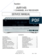 Harman-Kardon AVR-145 ServiceManual