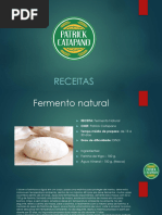 Fermento Natural Massas Fermentacao Natural