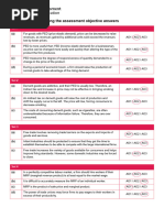 AO3 Worksheet 2 Identifying The Assessment Objective Answers