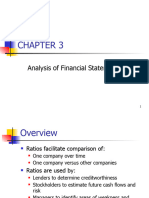 Chapter 3 - Analysis of Financial Statements