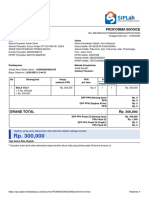 Proforma - Invoice - Bola Volly