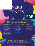 Grade 8 Basic Verb Tenses