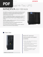 Effecta-Kstar - Minerva - 60-150 kVA - Prospekt - EN