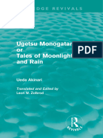 Ugetsu Monogatari or Tales of Moonlight and Rain: Routledgerevivals